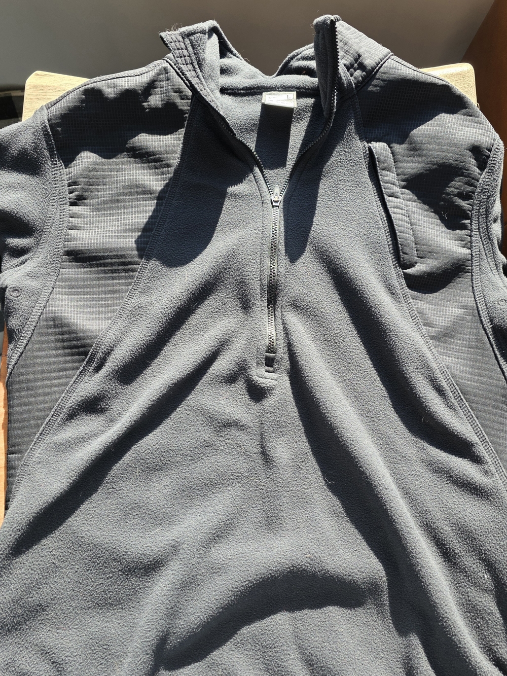 Nike Women's Half-Zip Fleece Pullover - Charcoal/Black